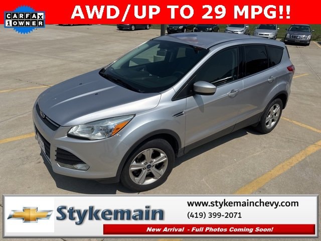 Used 2015 Ford Escape SE with VIN 1FMCU9GX6FUB70563 for sale in Paulding, OH