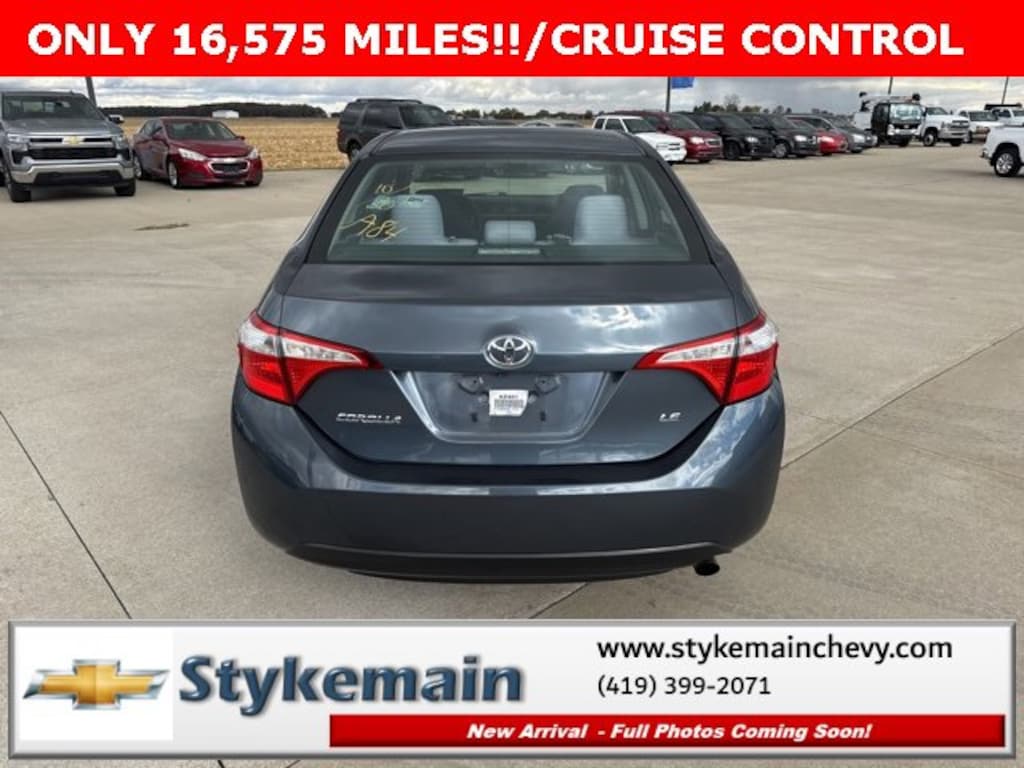 Used 2014 Toyota Corolla L Sedan
