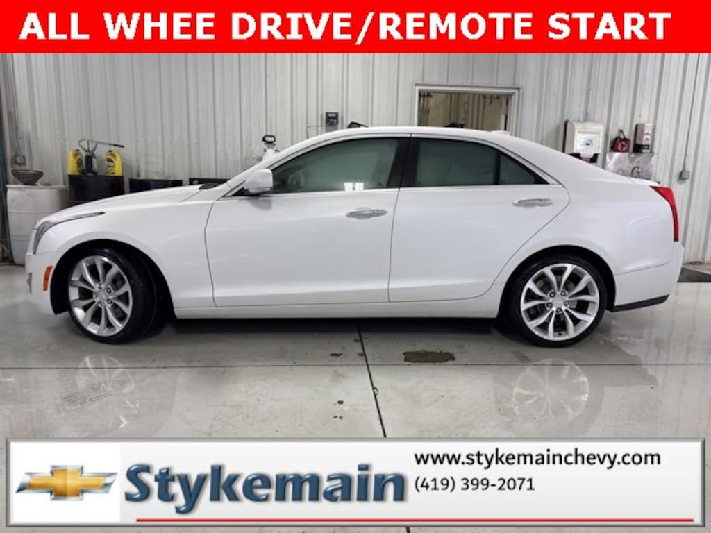 Used 2017 CADILLAC ATS Premium Luxury AWD Sedan