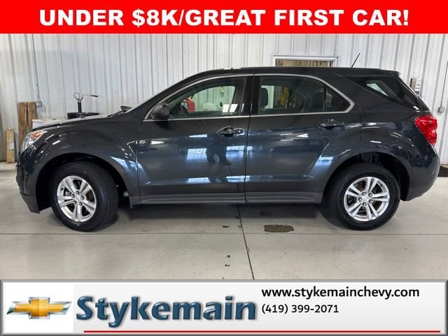 Used 2013 Chevrolet Equinox LS with VIN 2GNALBEK7D6330790 for sale in Paulding, OH