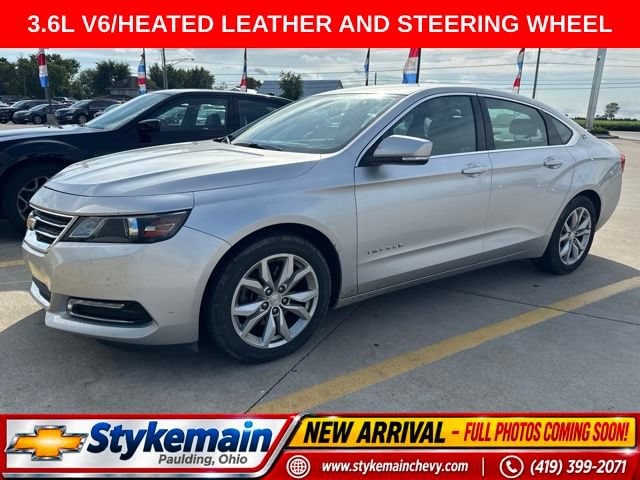 Used 2019 Chevrolet Impala LT with VIN 1G11Z5S34KU109029 for sale in Paulding, OH