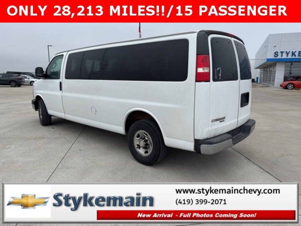 Used 2016 Chevrolet Express Passenger 3500 LT Van Extended Passenger Van