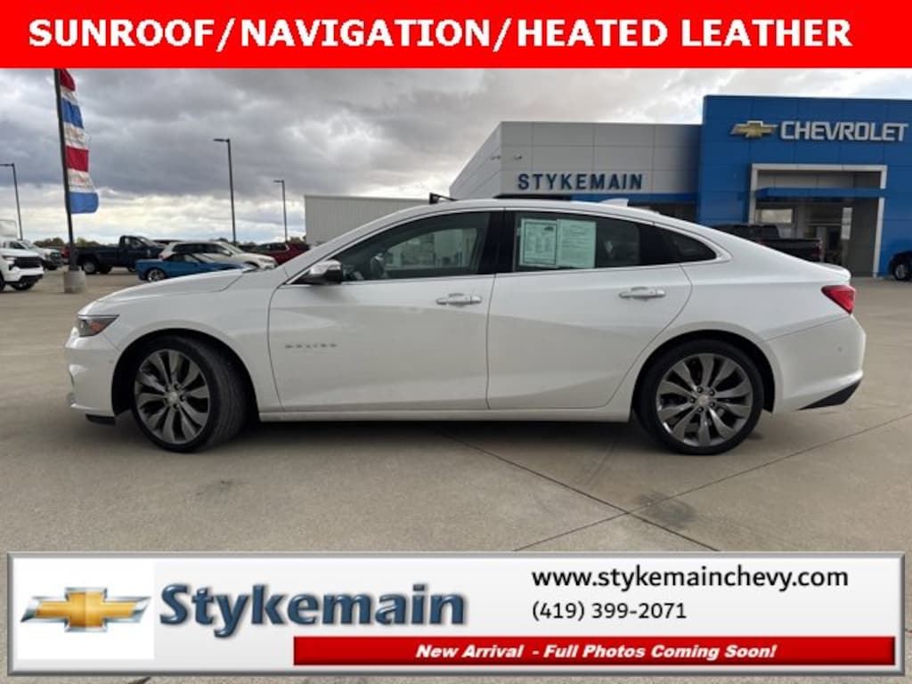 Used 2016 Chevrolet Malibu Premier Sedan