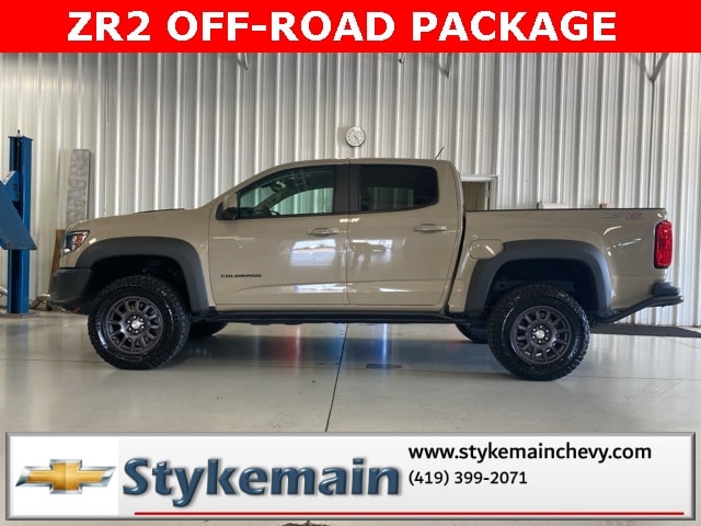 Used 2022 Chevrolet Colorado ZR2 with VIN 1GCPTEE17N1175710 for sale in Paulding, OH