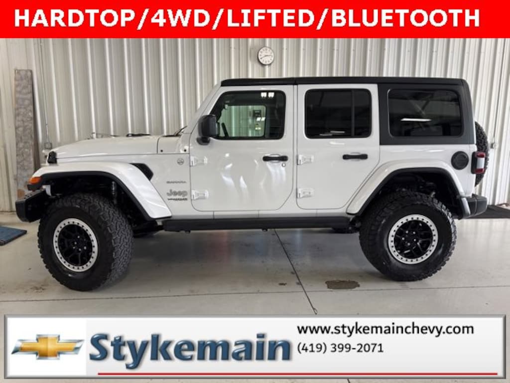 Used 2018 Jeep Wrangler Unlimited Sahara SUV