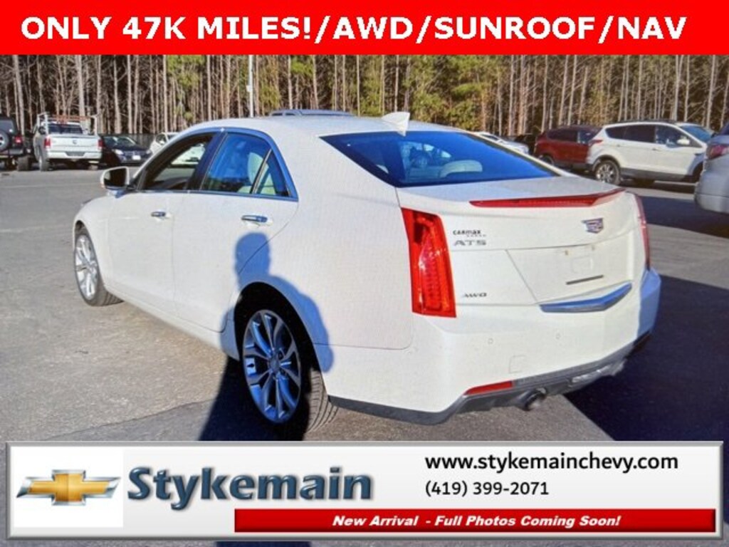 Used 2017 CADILLAC ATS Premium Luxury AWD Sedan
