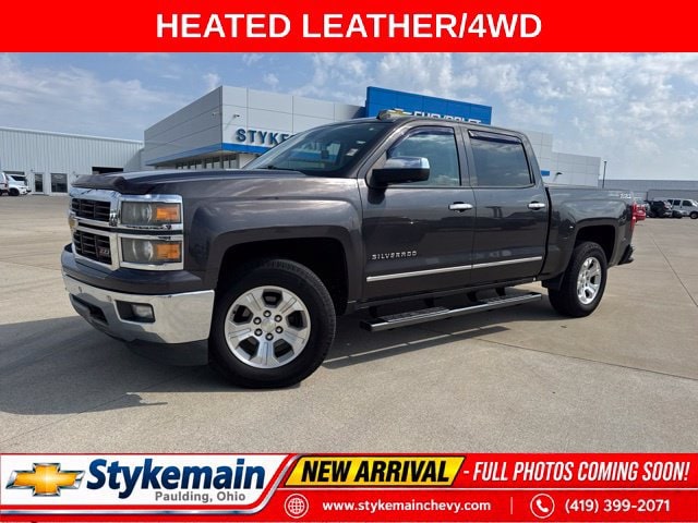 Used 2014 Chevrolet Silverado 1500 LTZ with VIN 3GCUKSECXEG236913 for sale in Paulding, OH
