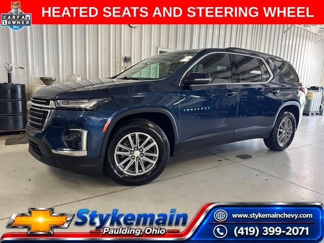 Used 2023 Chevrolet Traverse 3LT with VIN 1GNERHKW8PJ209591 for sale in Paulding, OH