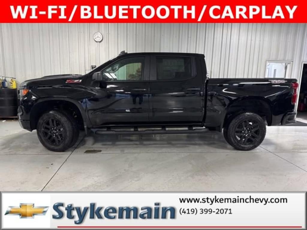 New 2026 Chevrolet Silverado 1500 Custom Trail Boss Truck