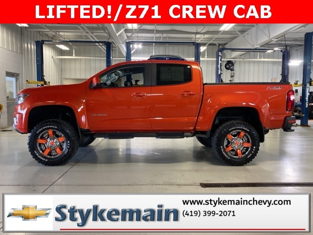 Used 2016 Chevrolet Colorado Z71 with VIN 1GCGTDE36G1369613 for sale in Paulding, OH