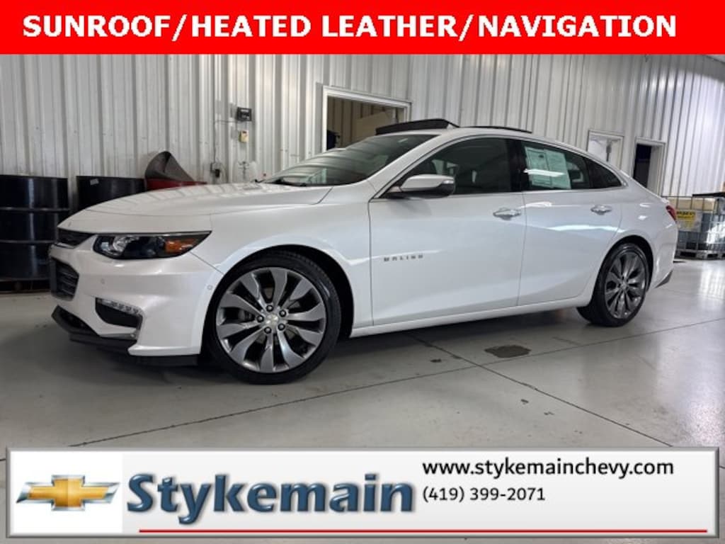 Used 2016 Chevrolet Malibu Premier Sedan