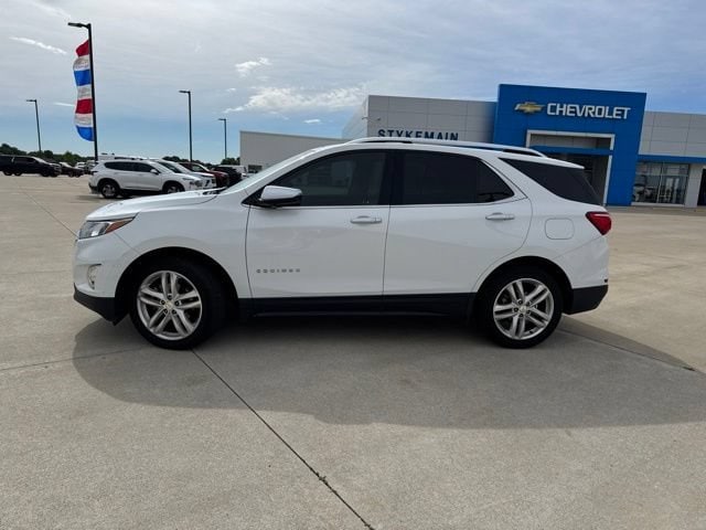 Used 2019 Chevrolet Equinox Premier with VIN 3GNAXPEX1KS555251 for sale in Paulding, OH