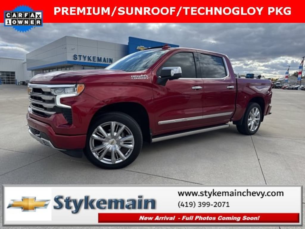 Used 2024 Chevrolet Silverado 1500 High Country Truck Crew Cab
