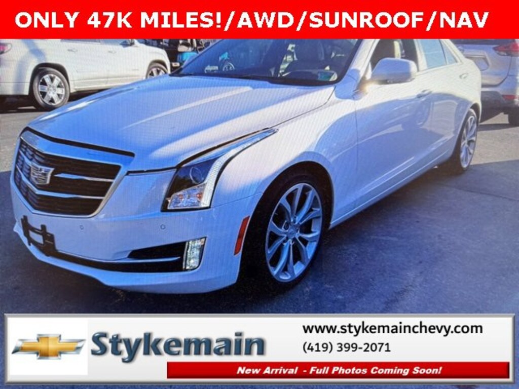 Used 2017 CADILLAC ATS Premium Luxury AWD Sedan