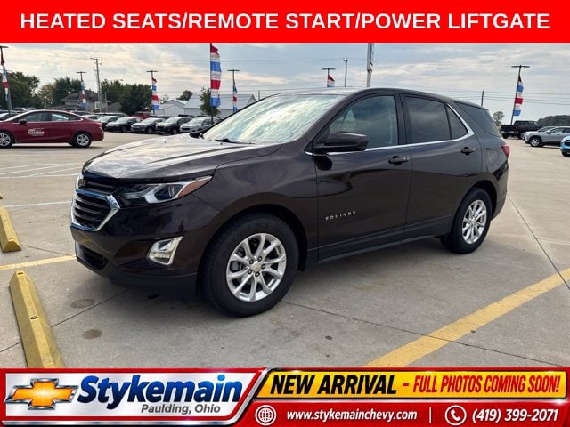 Used 2020 Chevrolet Equinox 2FL with VIN 2GNAXJEV1L6253003 for sale in Paulding, OH