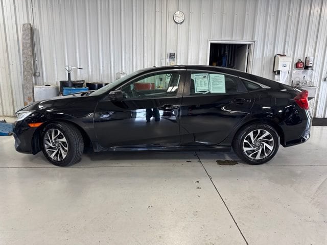 Used 2017 Honda Civic EX with VIN 19XFC2F70HE018390 for sale in Paulding, OH