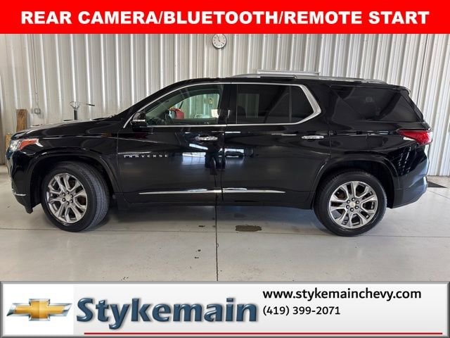 Used 2018 Chevrolet Traverse Premier with VIN 1GNERKKW6JJ230492 for sale in Paulding, OH