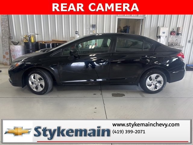 Used 2015 Honda Civic LX with VIN 19XFB2F58FE076410 for sale in Paulding, OH