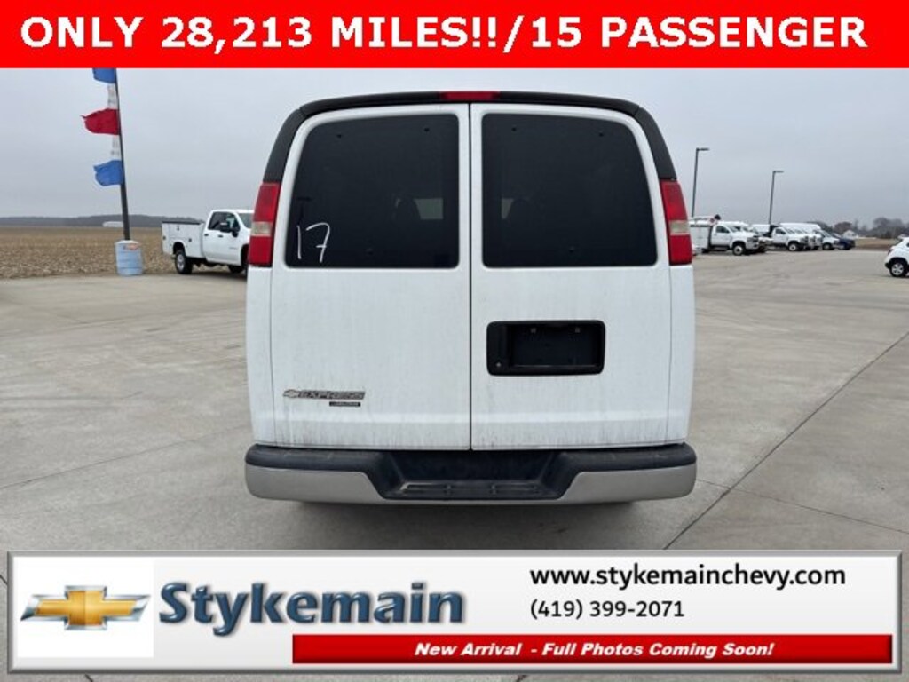 Used 2016 Chevrolet Express Passenger 3500 LT Van Extended Passenger Van