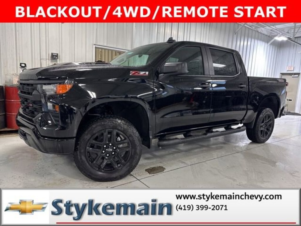 New 2026 Chevrolet Silverado 1500 Custom Trail Boss Truck