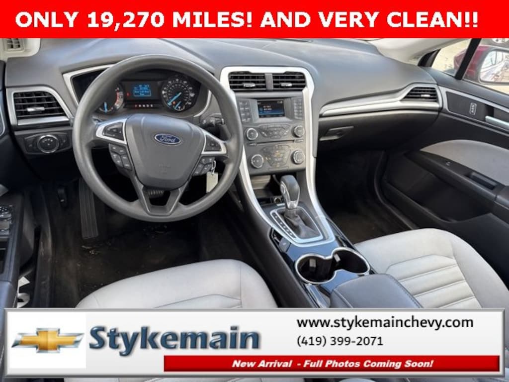 Used 2015 Ford Fusion S Sedan