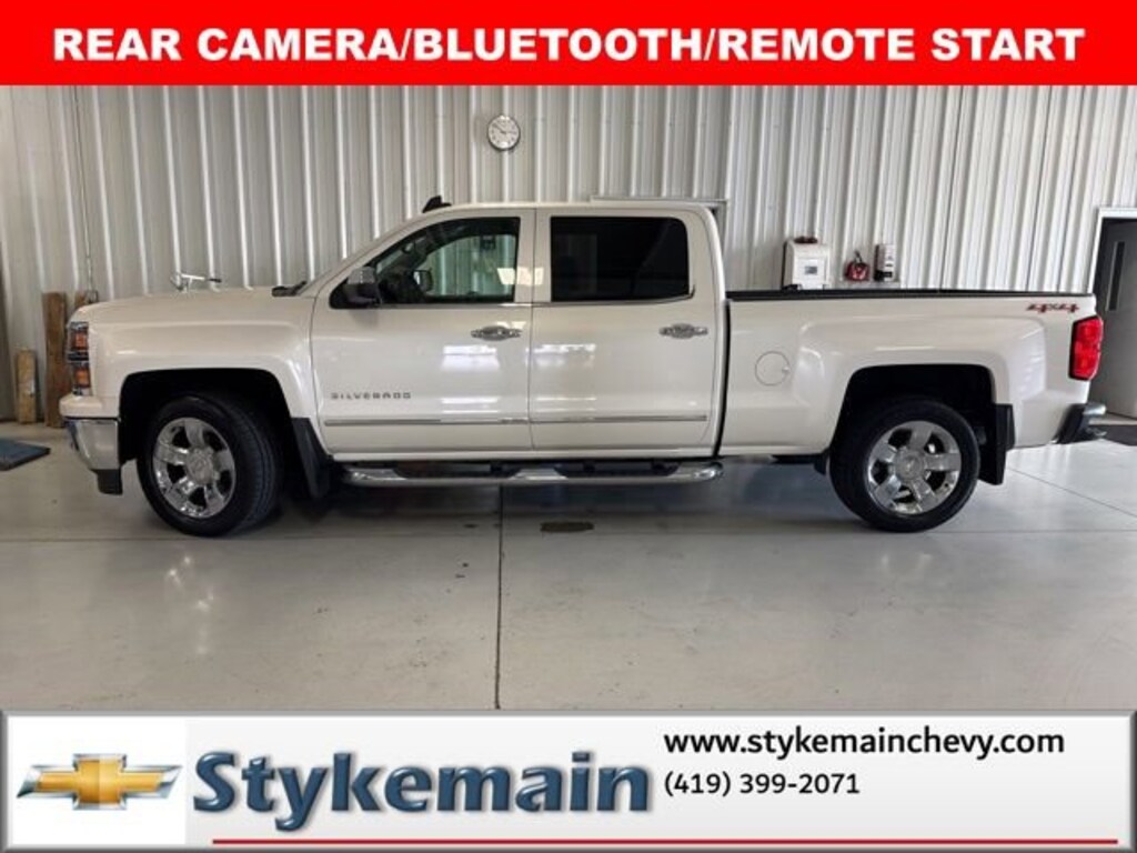 Used 2015 Chevrolet Silverado 1500 LTZ Truck Crew Cab