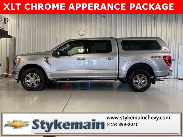 Used 2023 Ford F-150 XLT with VIN 1FTFW1E80PFC67434 for sale in Paulding, OH