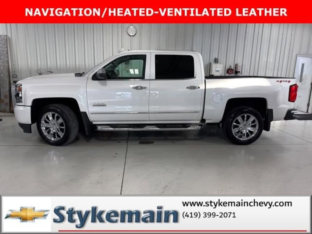 Used 2017 Chevrolet Silverado 1500 High Country Truck Crew Cab