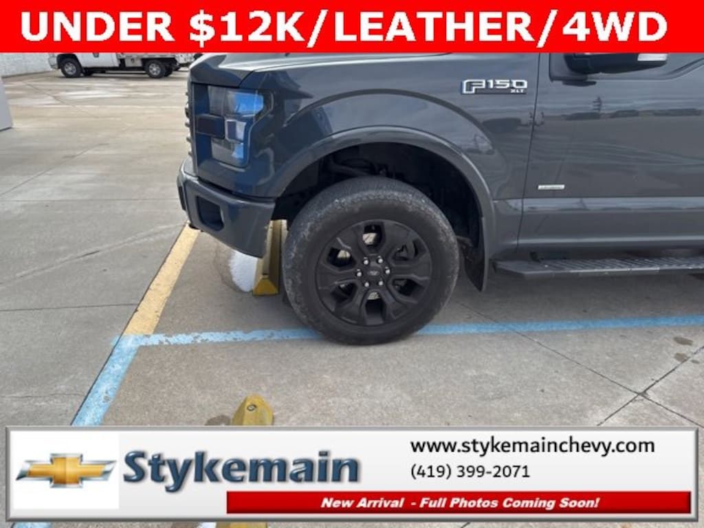 Used 2016 Ford F-150 XLT Truck SuperCrew Cab