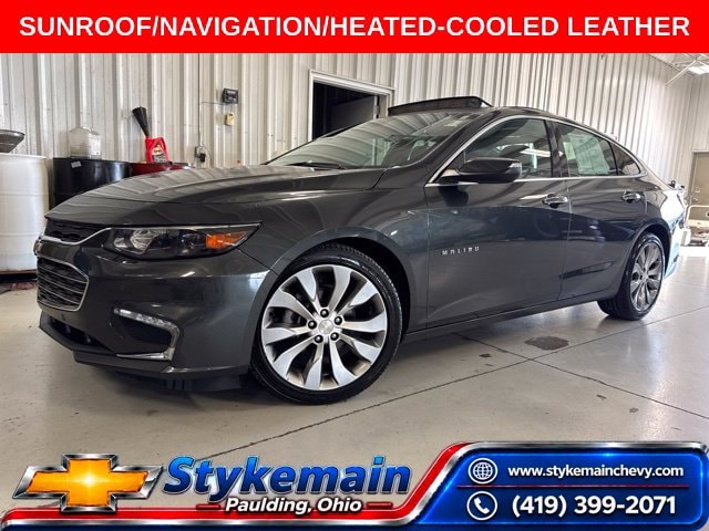 Used 2017 Chevrolet Malibu Premier with VIN 1G1ZH5SX0HF147542 for sale in Paulding, OH