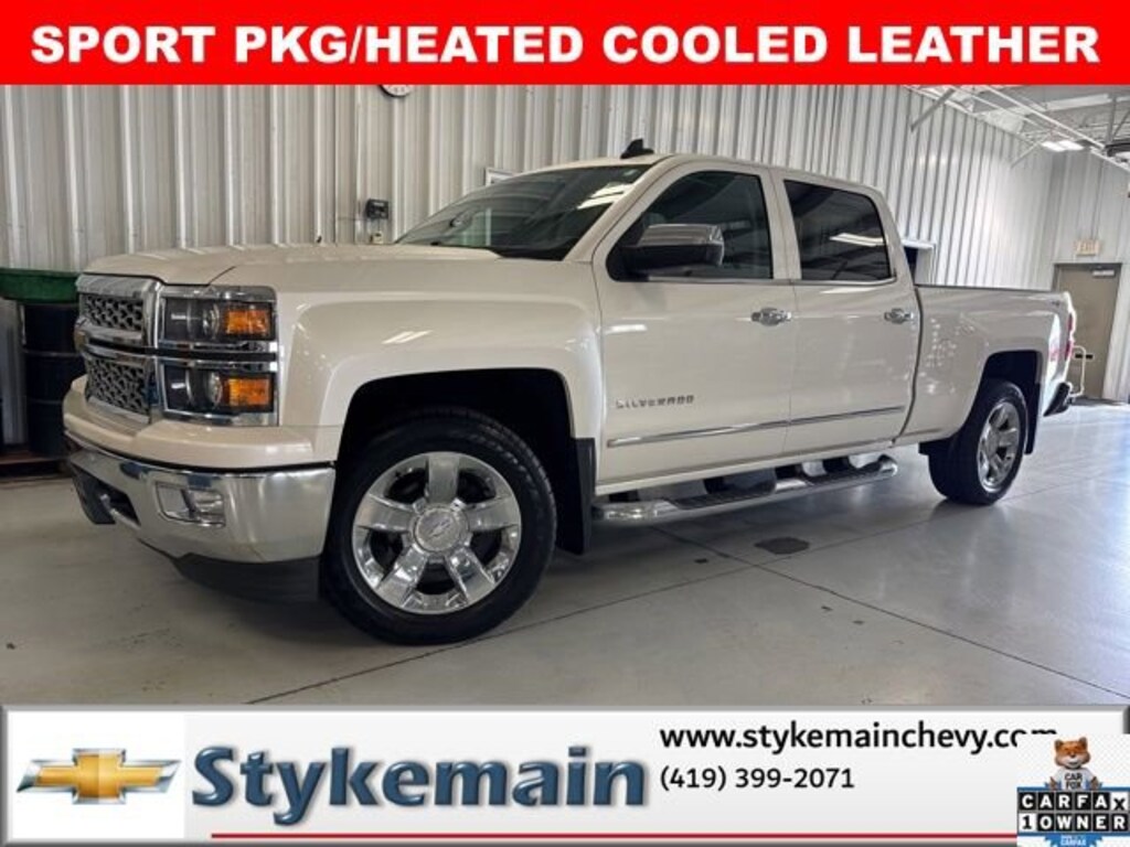 Used 2015 Chevrolet Silverado 1500 LTZ Truck Crew Cab