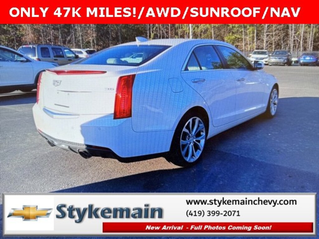 Used 2017 CADILLAC ATS Premium Luxury AWD Sedan