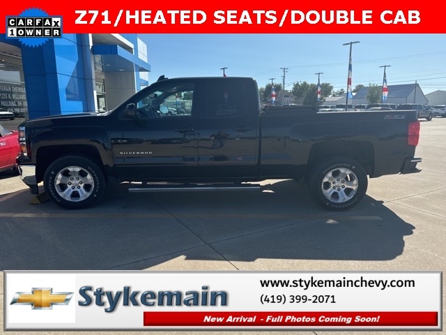 Used 2015 Chevrolet Silverado 1500 2LT with VIN 1GCVKREC6FZ242223 for sale in Paulding, OH