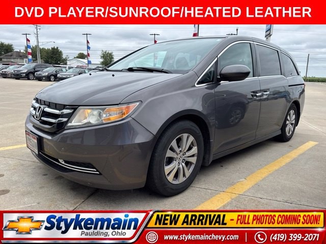 Used 2015 Honda Odyssey EX-L with VIN 5FNRL5H62FB119943 for sale in Paulding, OH