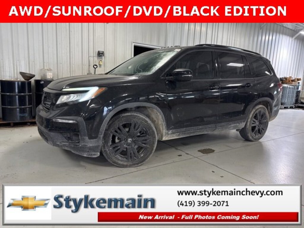 Used 2022 Honda Pilot Black Edition SUV
