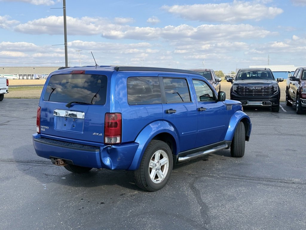 Used 2007 Dodge Nitro SLT with VIN 1D8GU58K87W609271 for sale in Defiance, OH