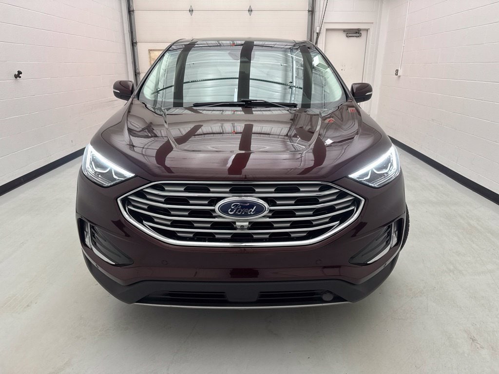 Used 2019 Ford Edge Titanium with VIN 2FMPK4K96KBB82537 for sale in Defiance, OH