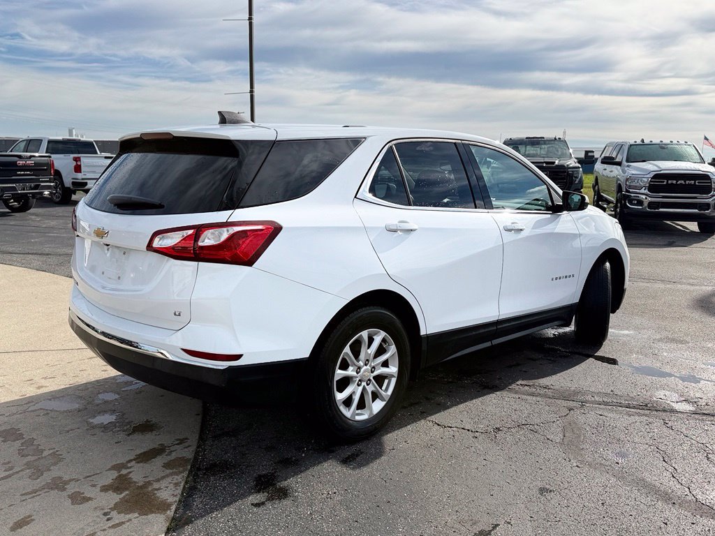 Used 2018 Chevrolet Equinox LT with VIN 3GNAXJEV7JL410140 for sale in Defiance, OH