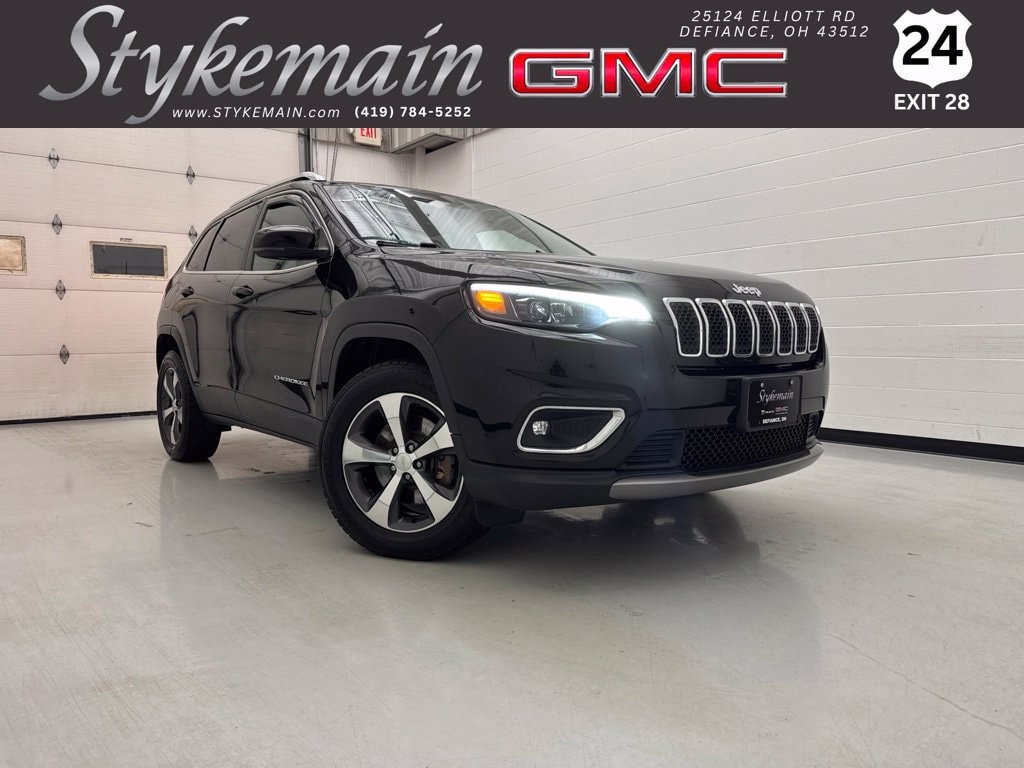 Used 2019 Jeep Cherokee Limited with VIN 1C4PJMDX7KD259610 for sale in Defiance, OH