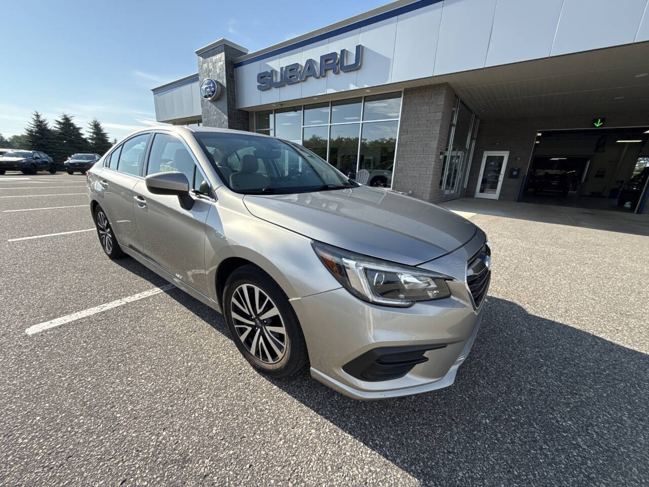 Used 2019 Subaru Legacy Premium with VIN 4S3BNAF69K3013374 for sale in Charlevoix, MI