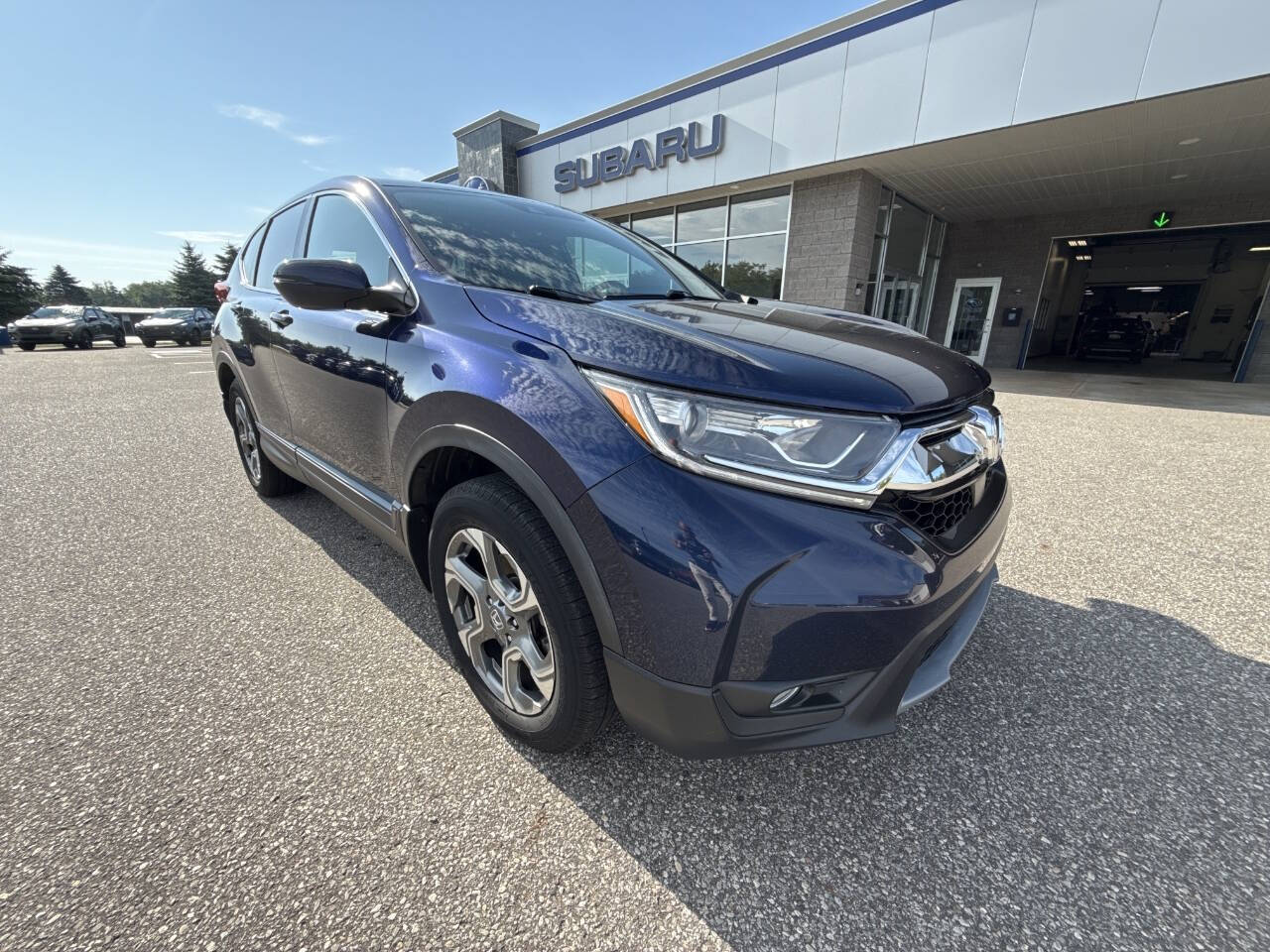 Used 2017 Honda CR-V EX with VIN 2HKRW2H50HH665254 for sale in Charlevoix, MI