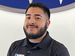 Staff member Jose Salazar from 75167a56e707