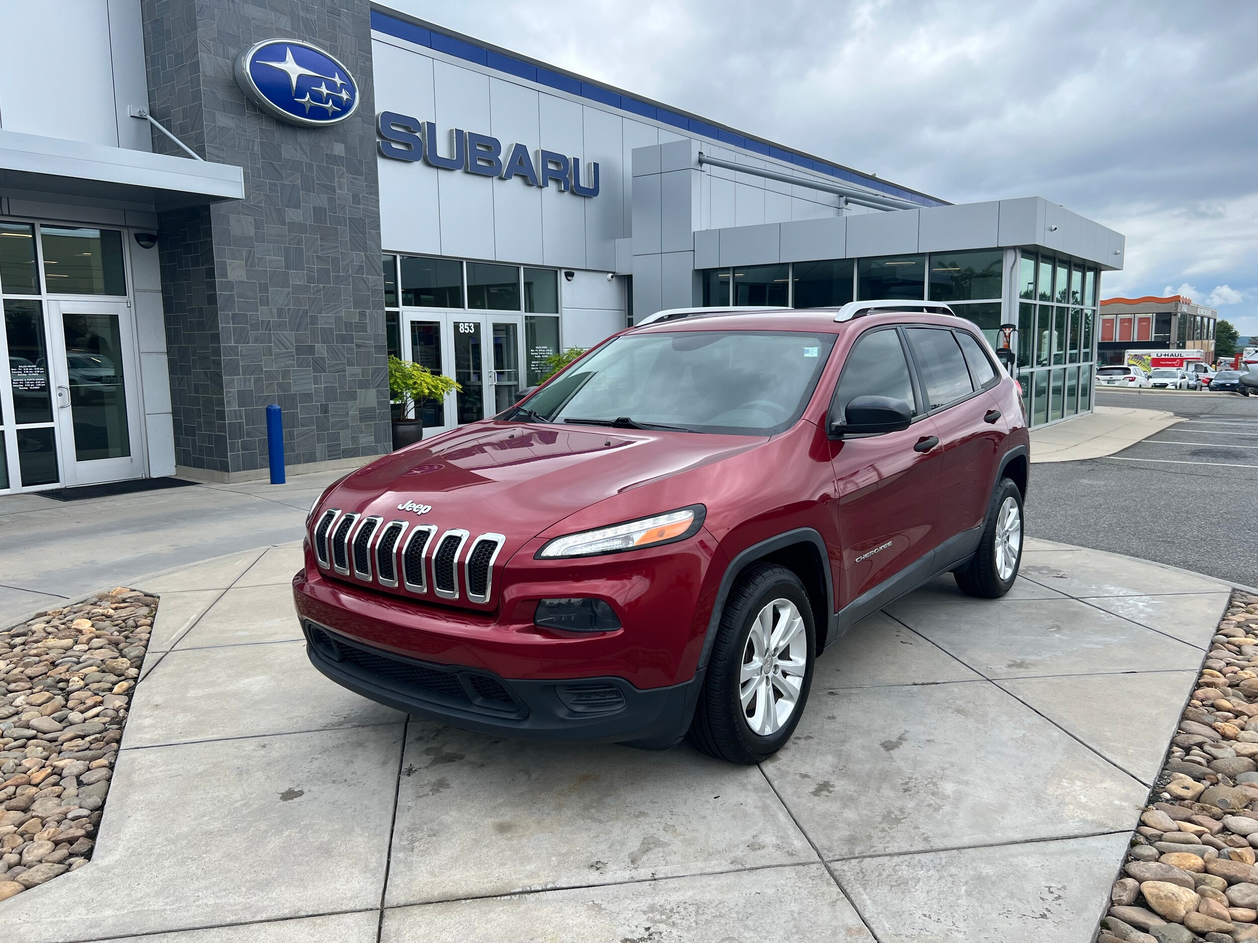 Used 2015 Jeep Cherokee Sport with VIN 1C4PJLAB7FW669675 for sale in Concord, NC