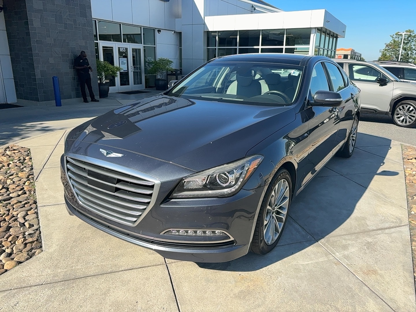 Used 2017 GENESIS G80 Base with VIN KMHGN4JE8HU176344 for sale in Concord, NC