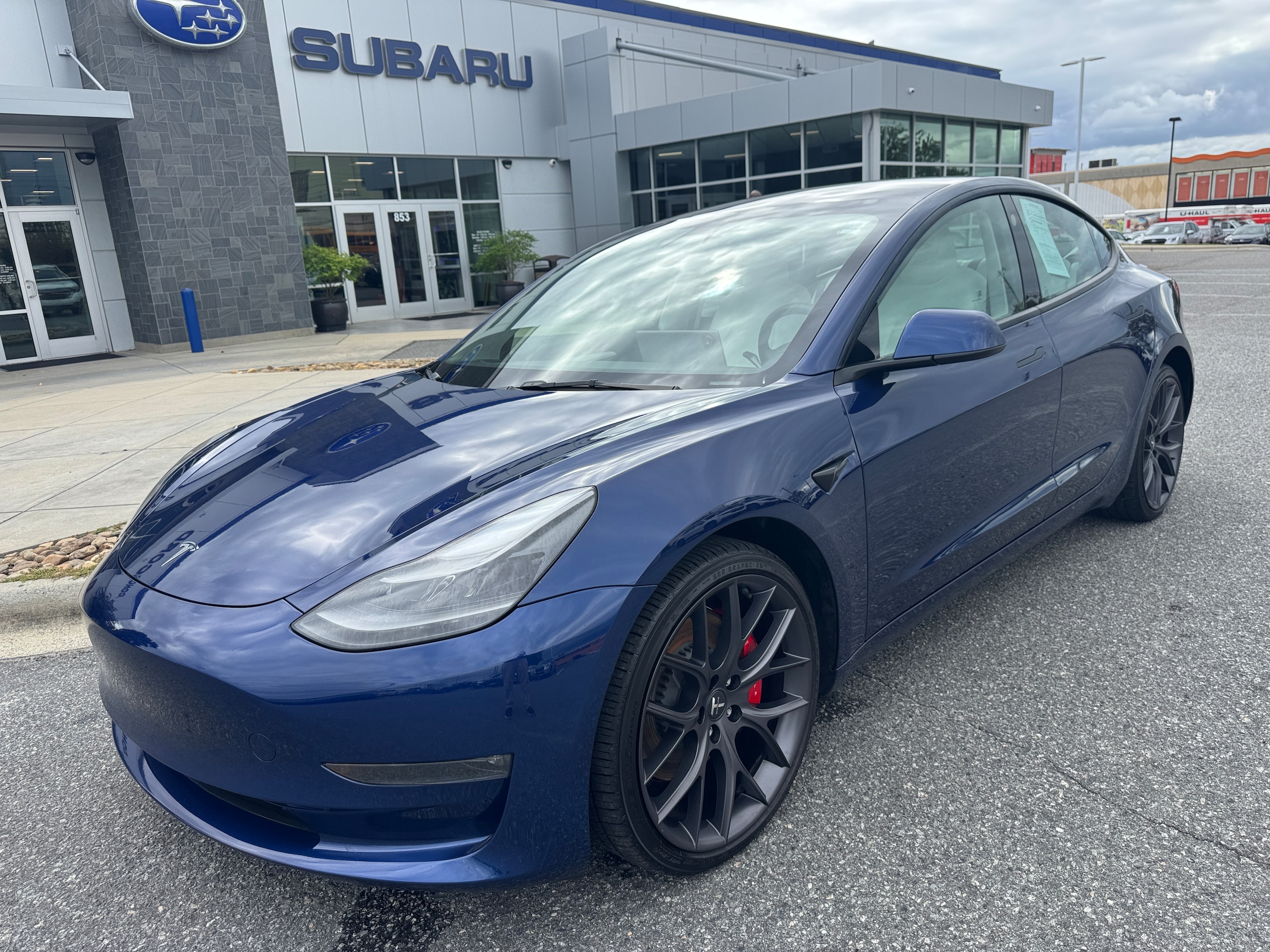 Used 2023 Tesla Model 3 Performance with VIN 5YJ3E1ECXPF393766 for sale in Concord, NC