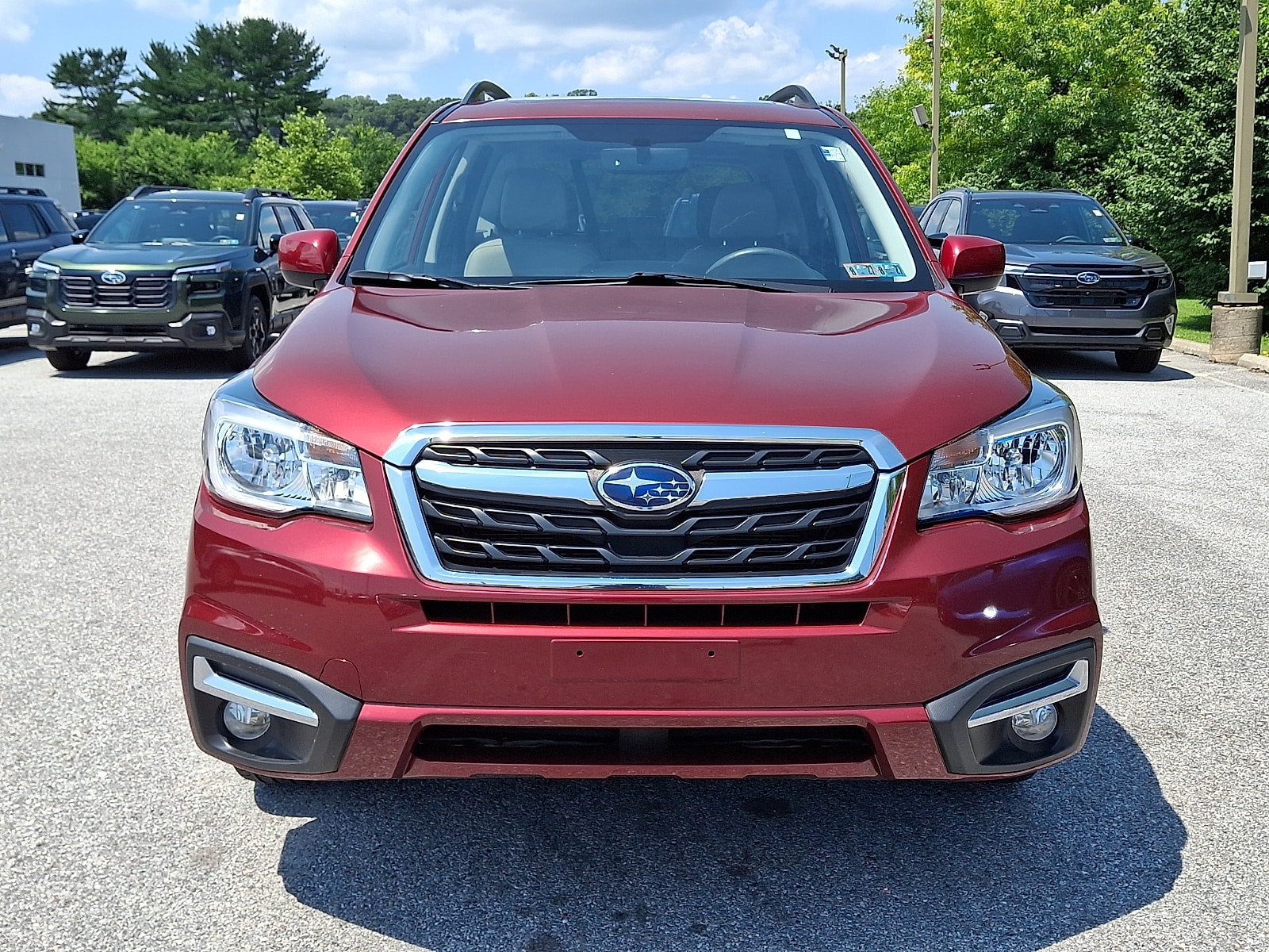 Used 2018 Subaru Forester Limited with VIN JF2SJALC1JH405077 for sale in Exton, PA