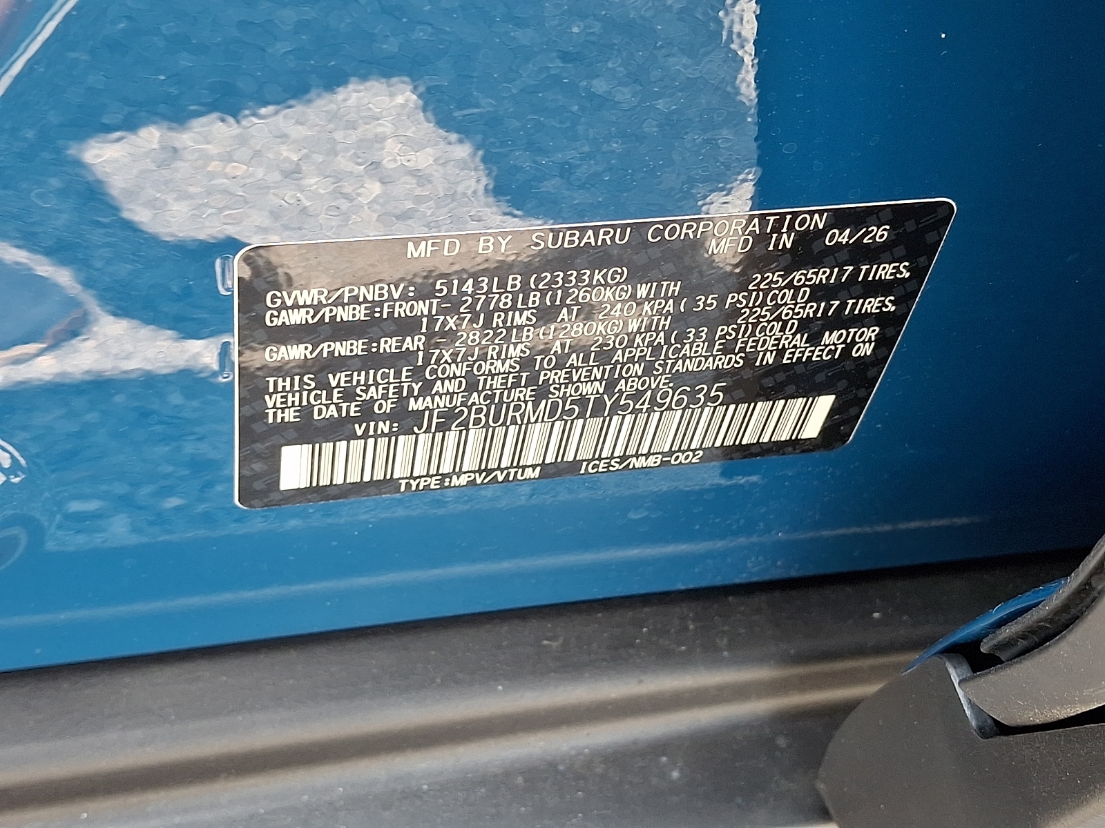2026 Subaru Outback Wilderness - Photo 16