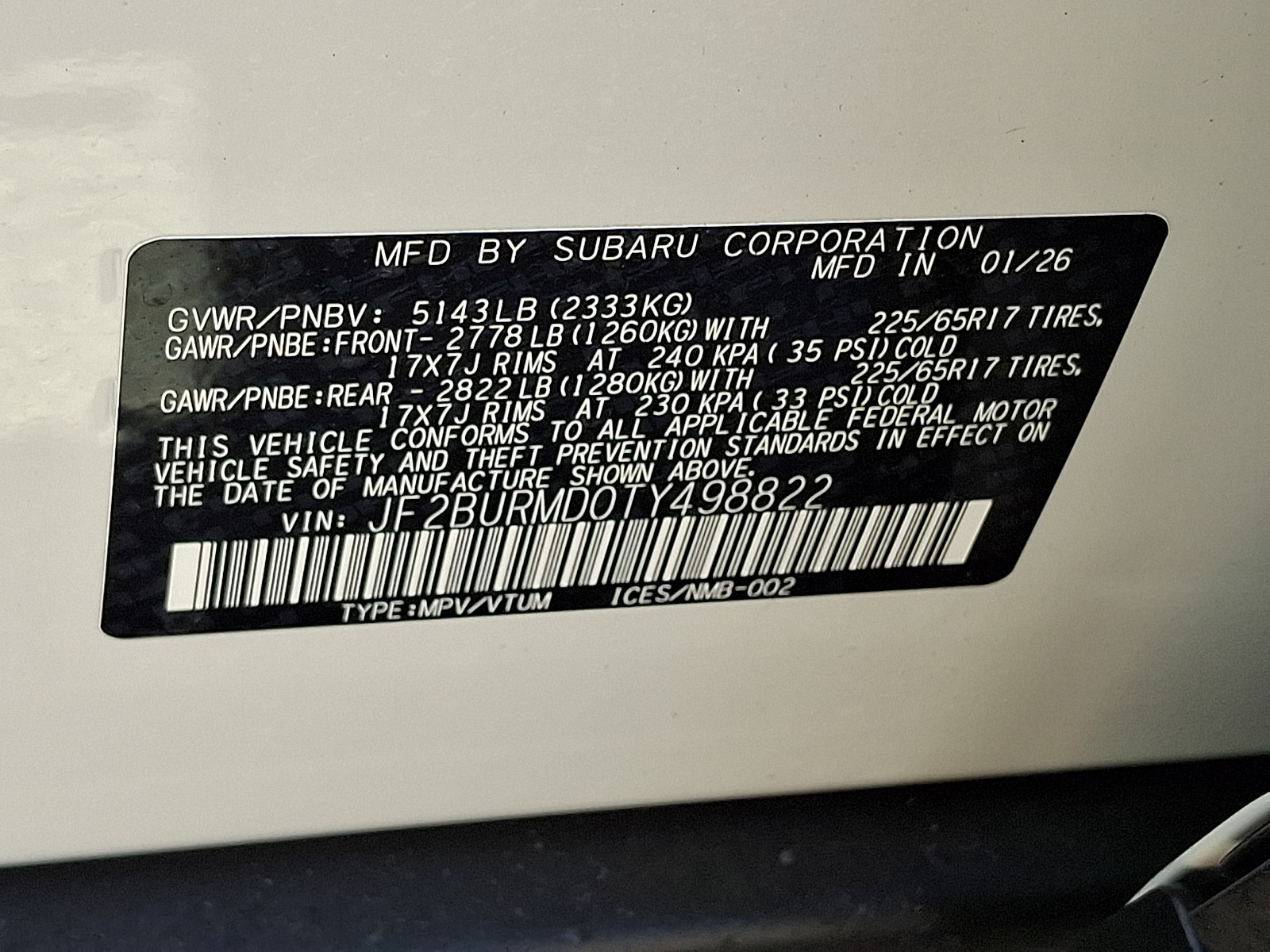 2026 Subaru Outback Wilderness - Photo 14
