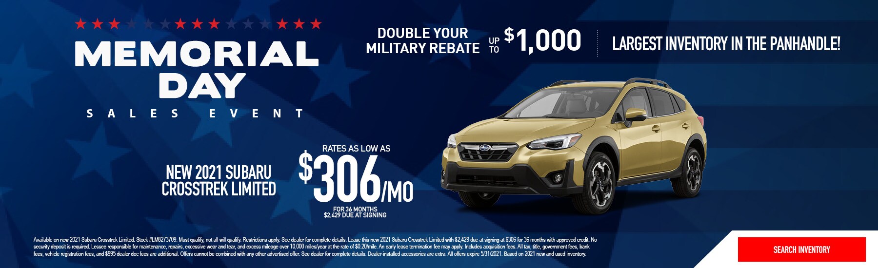 New Subaru & Used Car Dealer Subaru Ft. Walton Beach