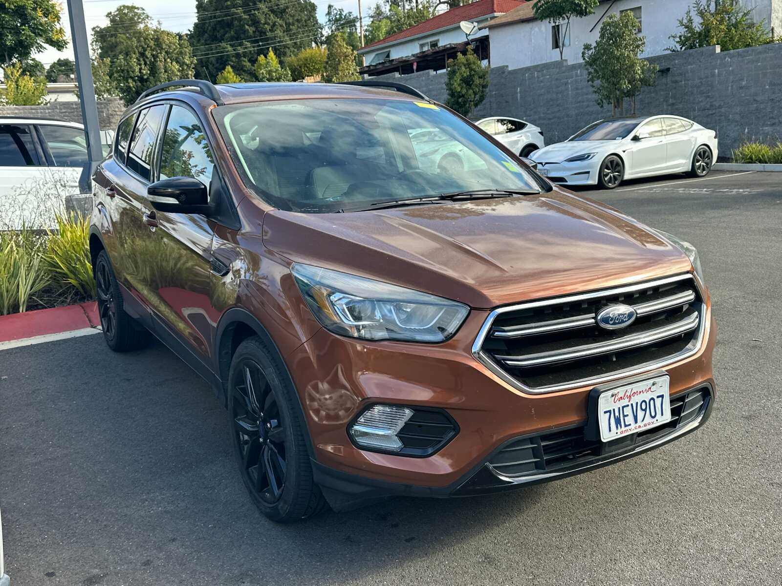Used 2017 Ford Escape Titanium with VIN 1FMCU0J91HUB45076 for sale in Hayward, CA